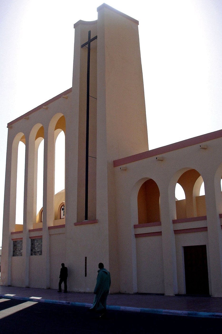 Una chiesa a Dakhla, nel Sahara occidentale.